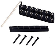 Accessori di Regolazione per Chitarra - 7 Corde - Blocco di Regolazione - Nero - Accessori di Accordatura - Adattamento Perfetto - Adatto per Chitarre - Qualità Elevata - Codice del Prodotto:  - Modello: