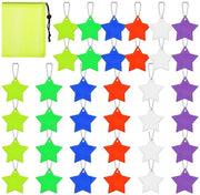Set di Riflettori da 36 - Maniglie Riflettenti - Lampada a Riflettore - Adatto per Borse - Borse da Mano - Abbigliamento - PVC Duraturo - Riflettore di Sicurezza