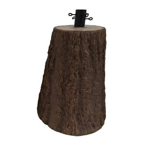 BASE P/ALBERO TRONCO XMAS TREE H39,5 MARRONE- ZAMBETTI- 1,0 pz
