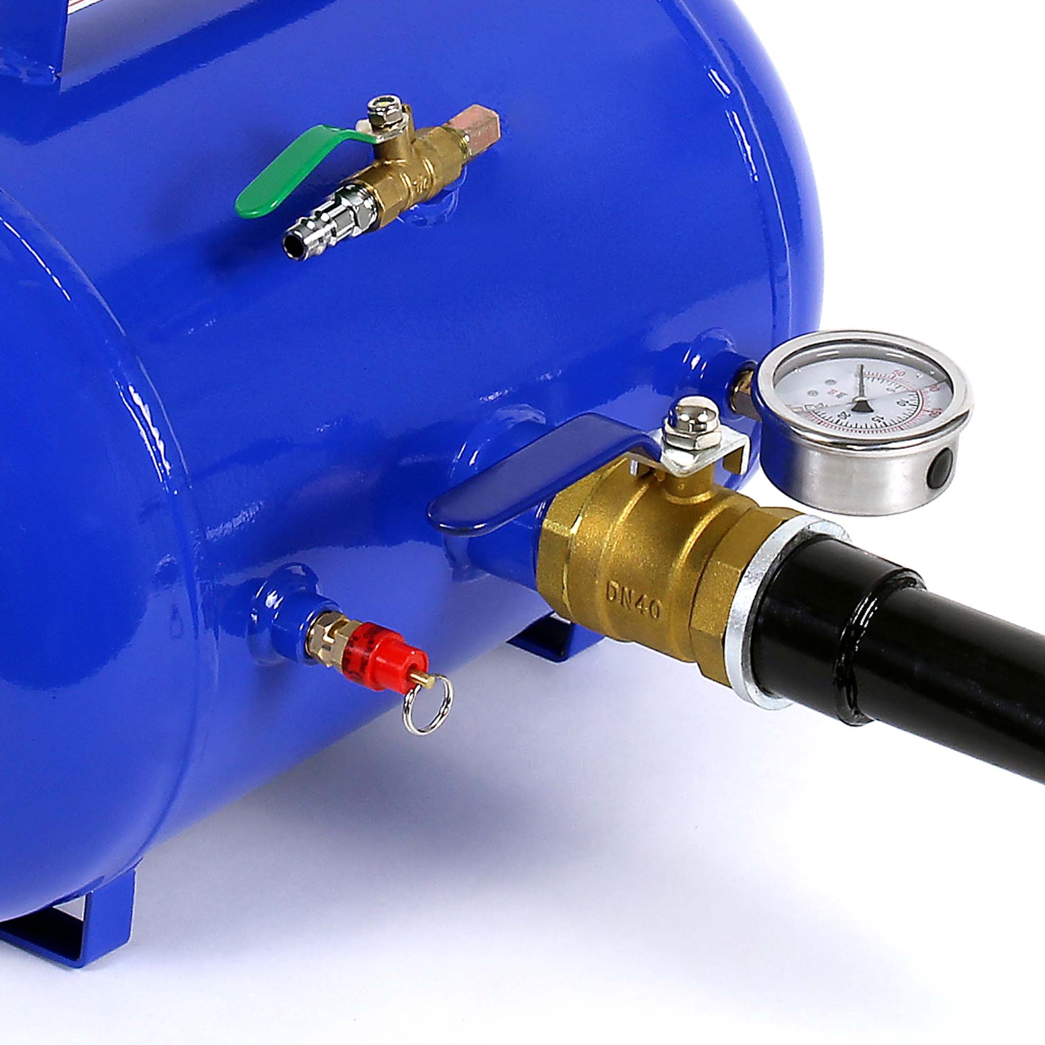 Booster per pneumatici 19l Cannone ad aria Tallonatore per diverse ruote Max 10 bar