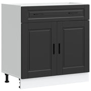 Pensile da cucina | Base da Cucina Porto Nero in Legno Multistrato