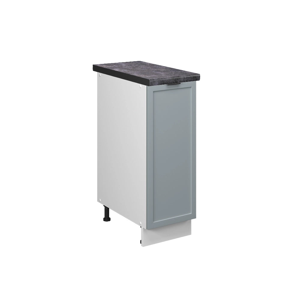 Vicco Armadio cucina dispensa alto Blu-grigio chiaro 30 cm , PL Antracite