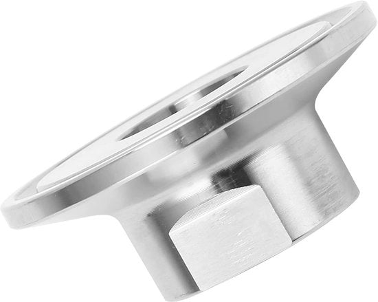 Adattatore femmina - Tri clamp 1,5 pollici - Acciaio inossidabile resistente - 1/2 pollici - Per la birra artigianale - 1,5 pollici a 1/2 pollici