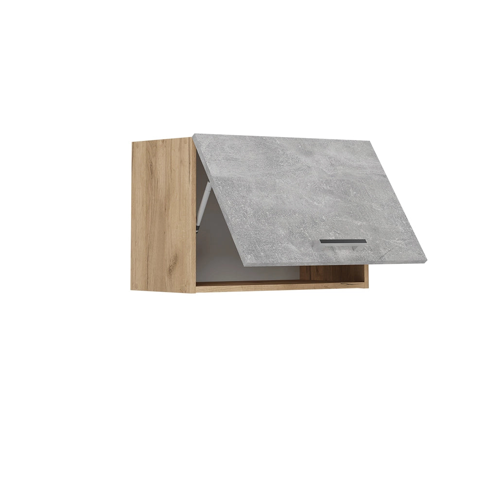 Vicco Pensile da cucina Calcestruzzo 60 cm Piatto