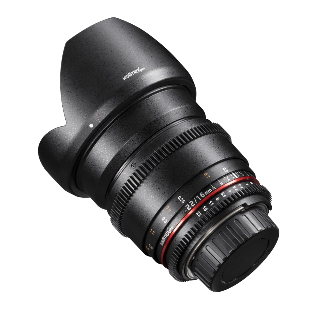 16/2,2 Video APS-C compatibile con Nikon F