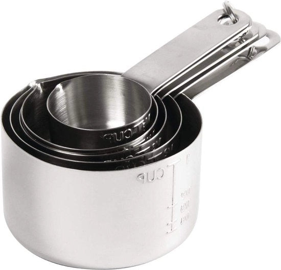 Set di Cucina in Acciaio Inossidabile - Cucchiaio Tazze Cottura Commerciale