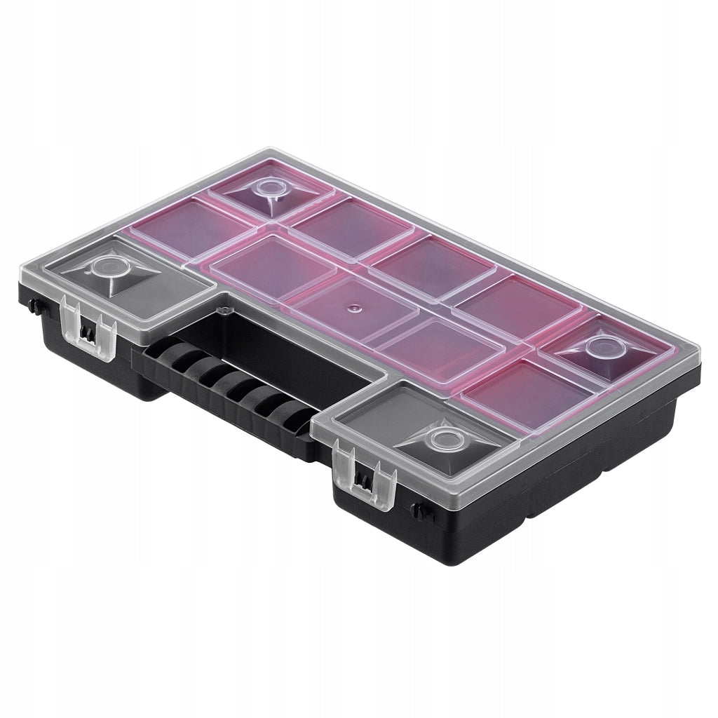 Set di 12 contenitori organizer per officina KADAX con 6 cassetti, ideali per garage.
