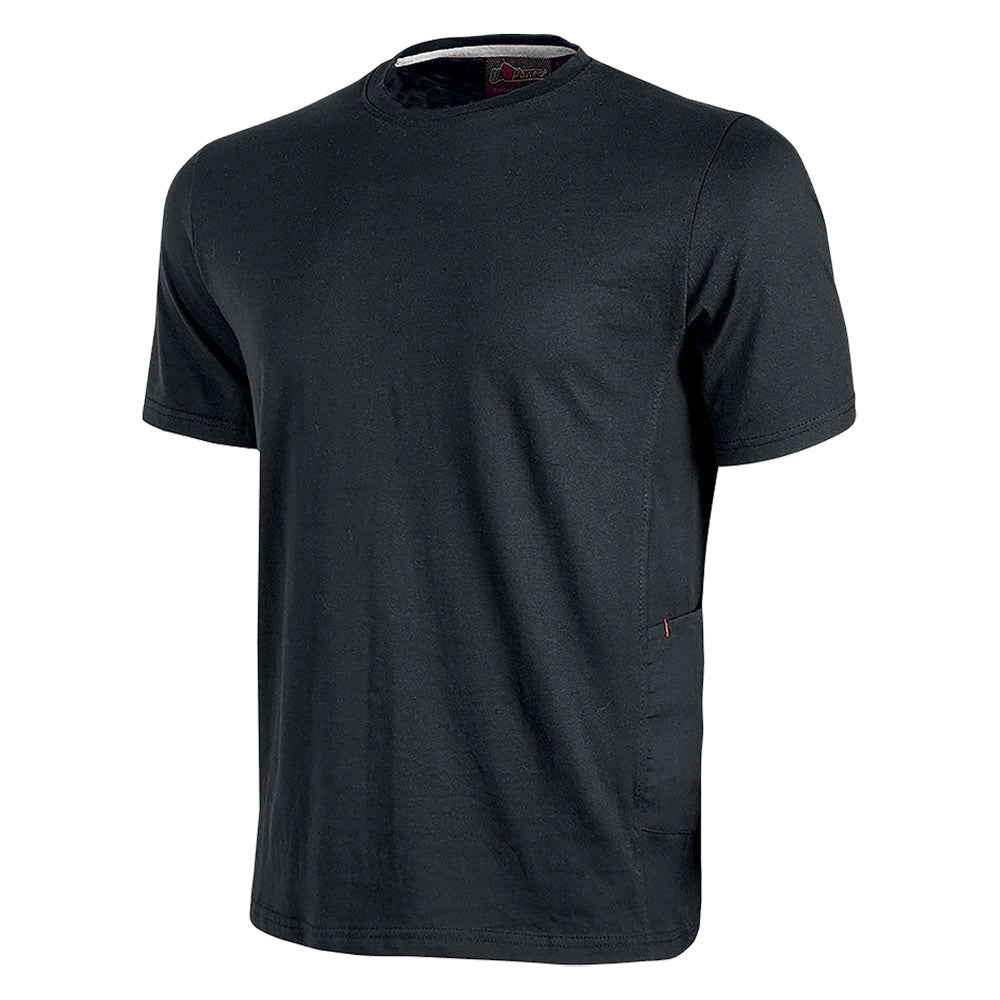 MAGLIA A GIROCOLLO 'ROAD' taglia  M - black carbon  - UPOWER