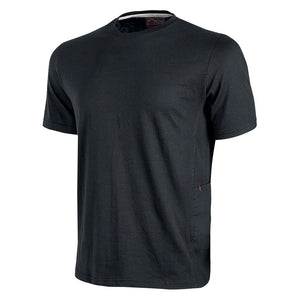 MAGLIA A GIROCOLLO 'ROAD' taglia  M - black carbon  - UPOWER