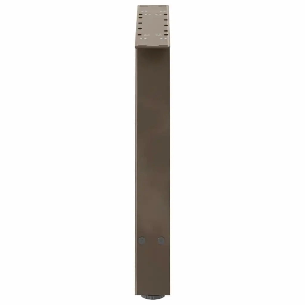 Gambe per Tavolino da Caffè a Forma di A 2 pz 70x(42-43) cm Acciaio 4012843