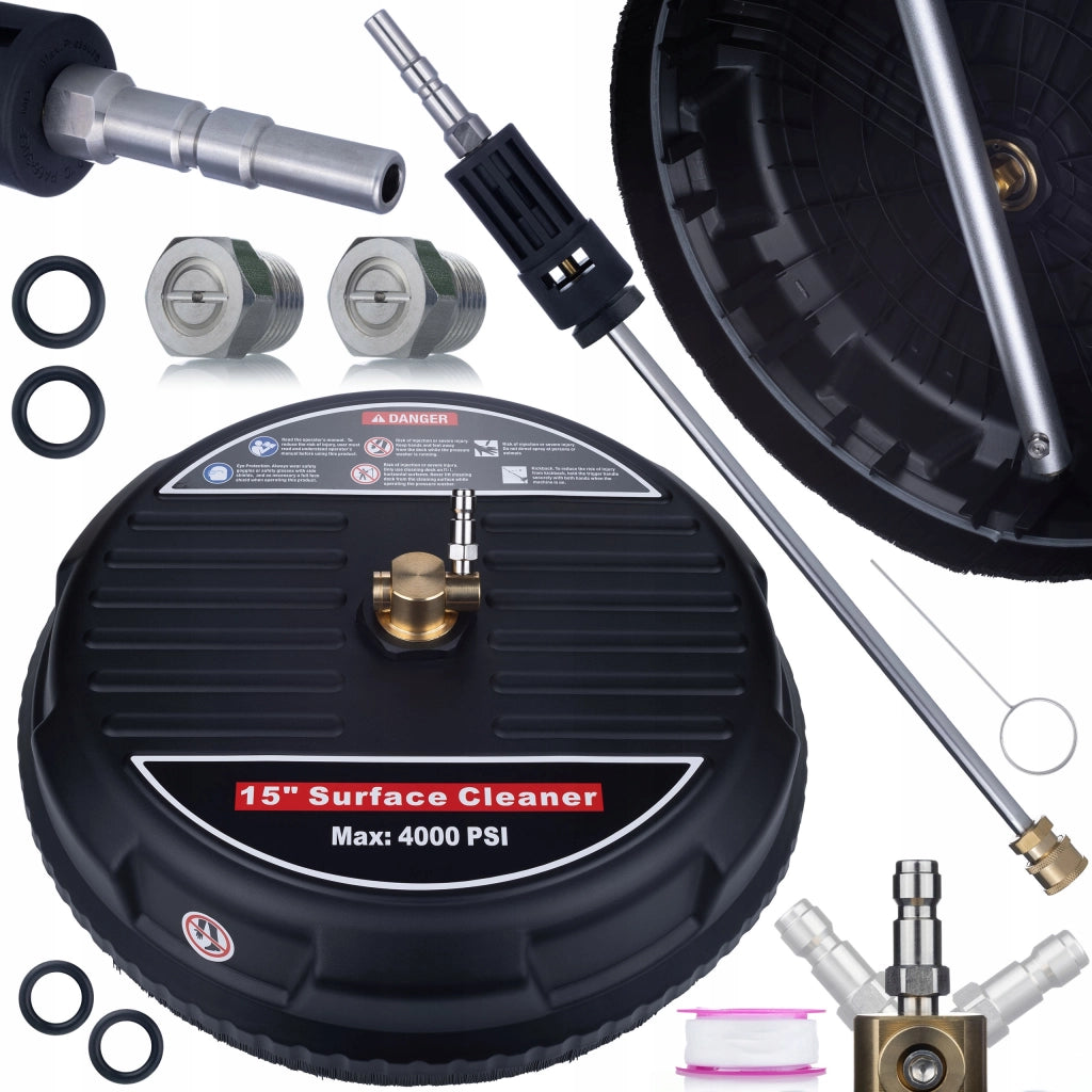 Set di Pulizia T-Racer ProSet 15" – Compatibile con Idropulitrici Nilfisk, Kranzle D12, Kärcher K2–K7