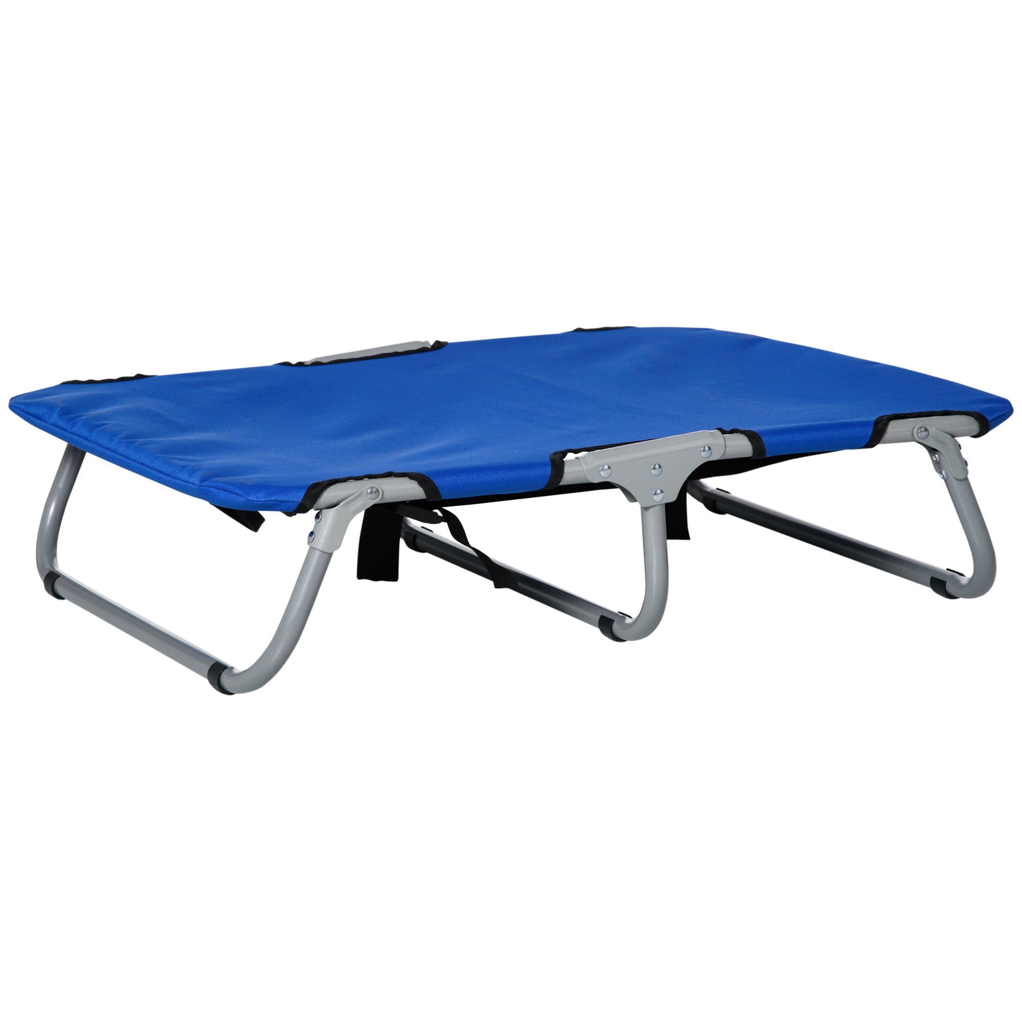 Brandina Cuccia Pieghevole per Cani in Tessto Oxford Blu 71x58x18 cm