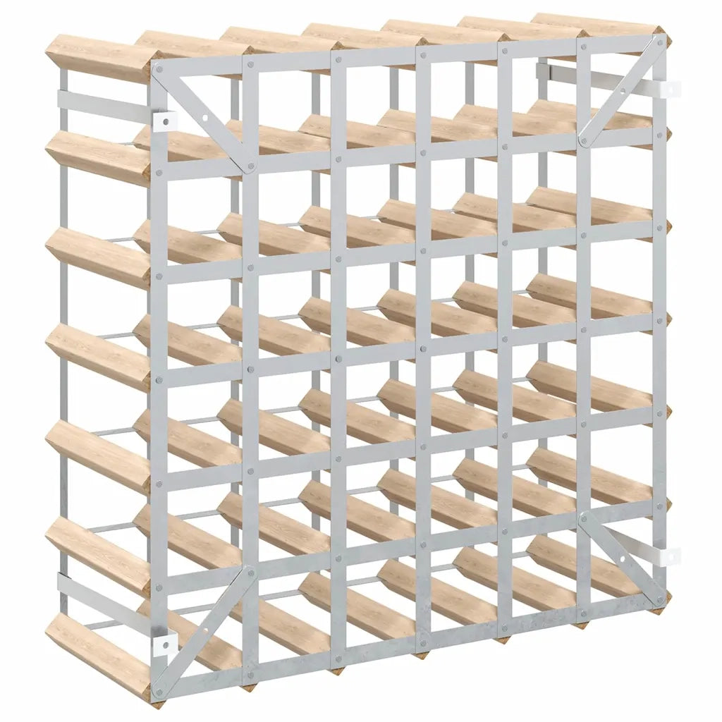 Portavini da 42 Bottiglie in Legno Massello di Pino CFW2262771