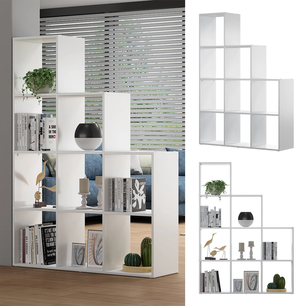 Vicco Scaffale per scale Bianco 103.5 x 144 cm 9 scomparti