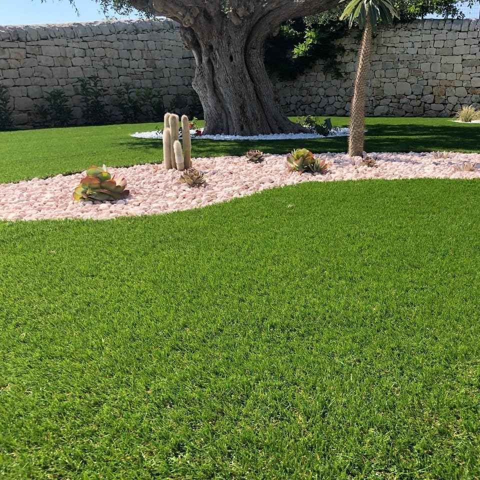 Prato sintetico tappeto erba finto artificiale 40 MM 1X5 MT 48711