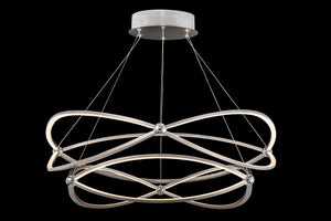 Lampada pendente Modern in Metallo Weave Nickel