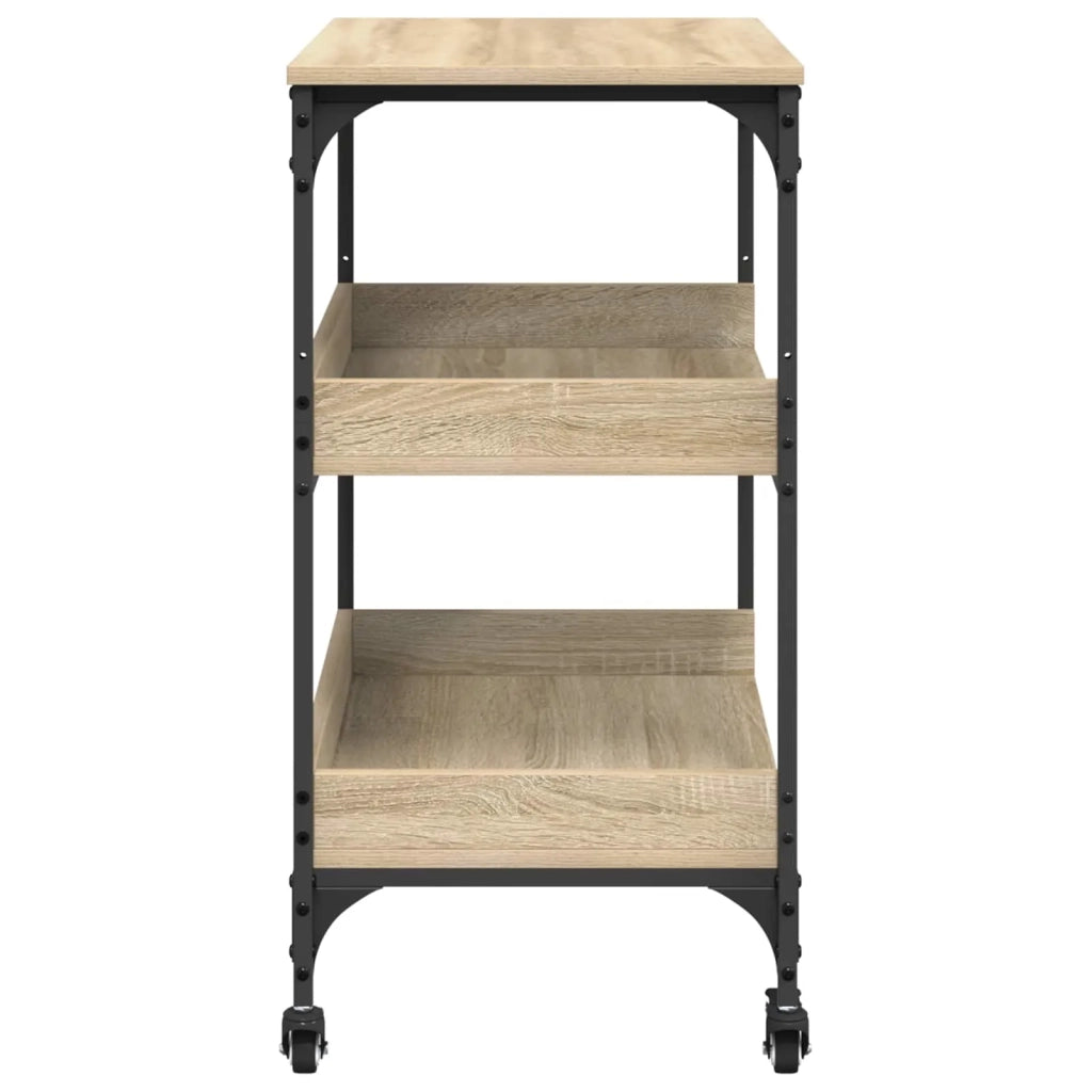 Carrello da Cucina Rovere Sonoma 60 x 41 x 80,5 cm 883026
