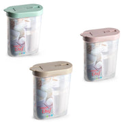 1 Pezzo Barattolo Recipiente Chef da Cucina in Plastica 1 Litro 3 Colori