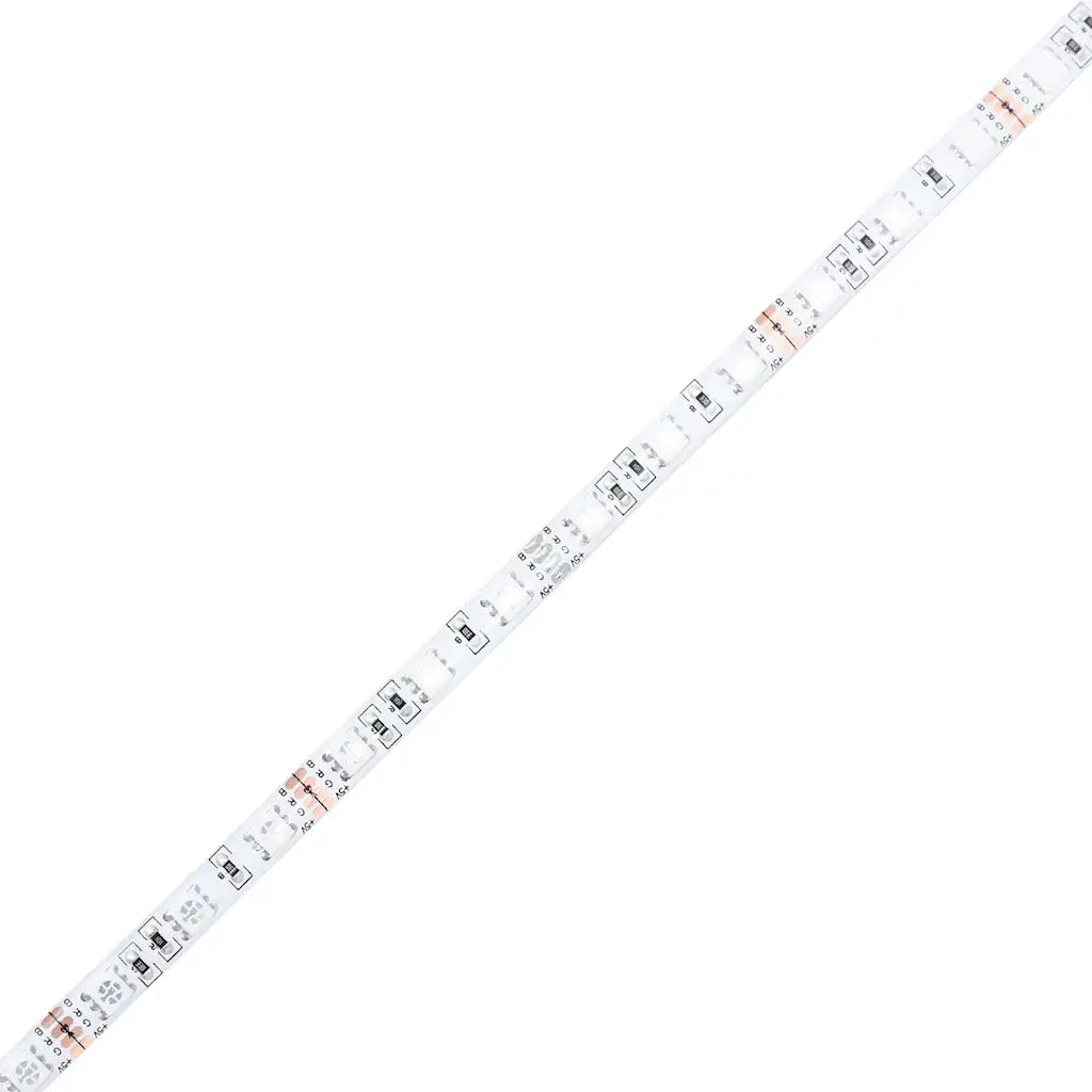 Scrivania con Luci LED Bianca 200x55x91 cm in Truciolato 3309438