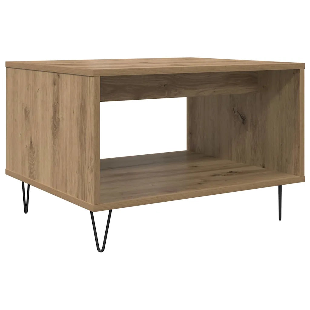Tavolino da salotto rovere artigianale 60 x 50 x 40 cm 879610