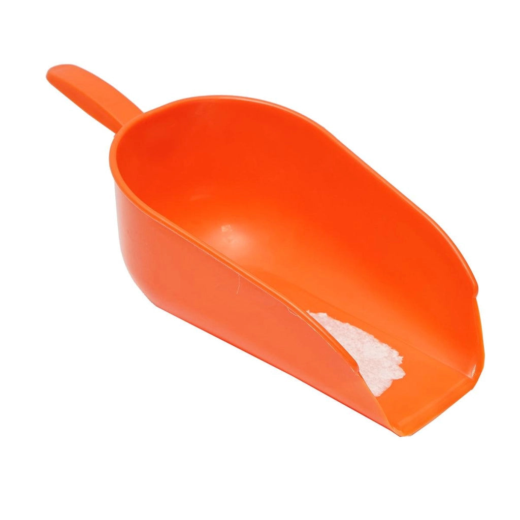 Paletta Sessola Alimentare in Policarbonato, 25x11x9cm, Arancione, Paletta per alimenti in policarbonato 25x11x9cm