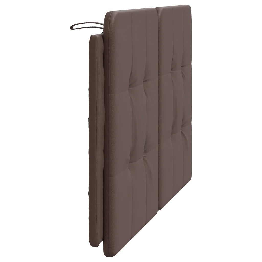 Cuscino Testiera Zadar Marrone 120 cm in Similpelle CFW7215576