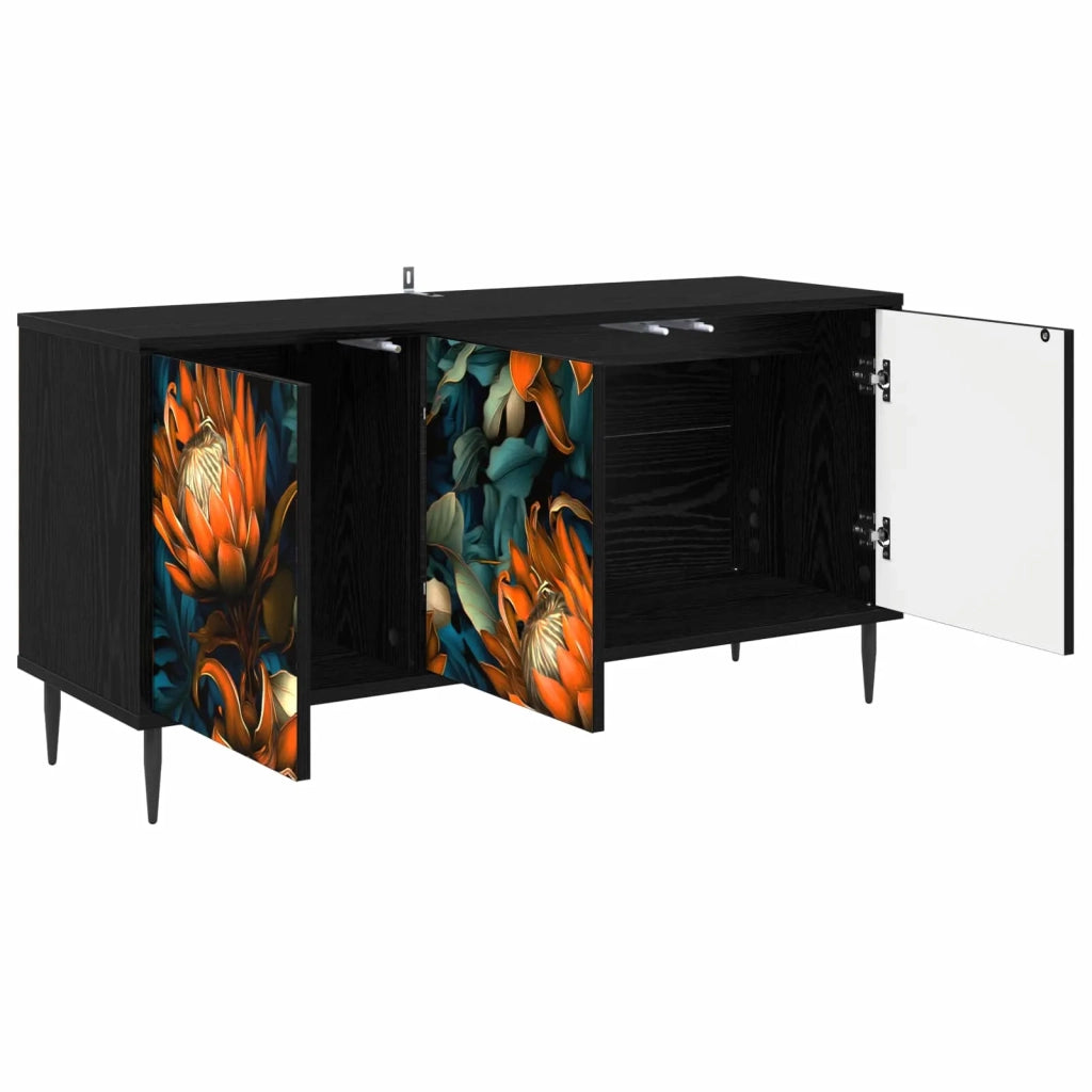 Mobile TV LOCHEM 102 x 33 x 51 cm Rovere Nero 8007090