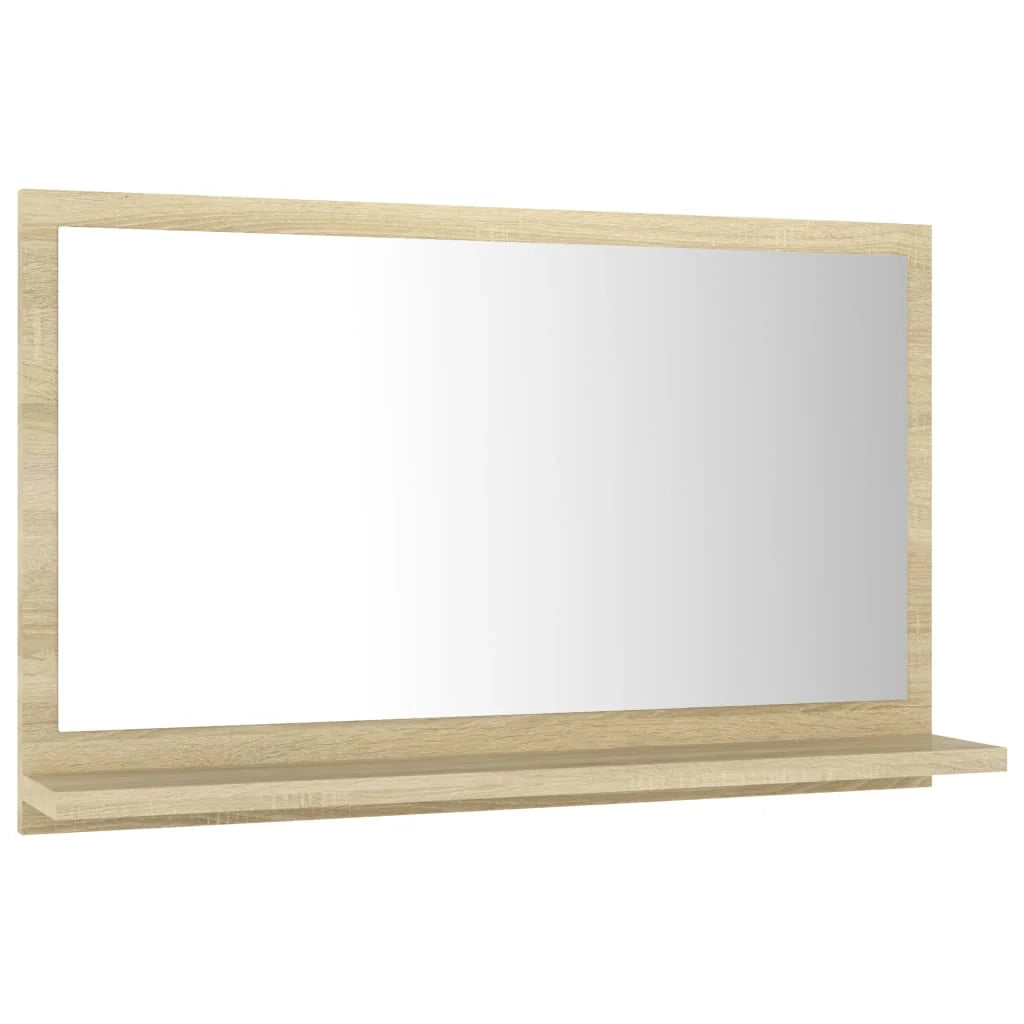 Specchio da bagno 60x10,5x37 cm truciolare beige 02_0006923