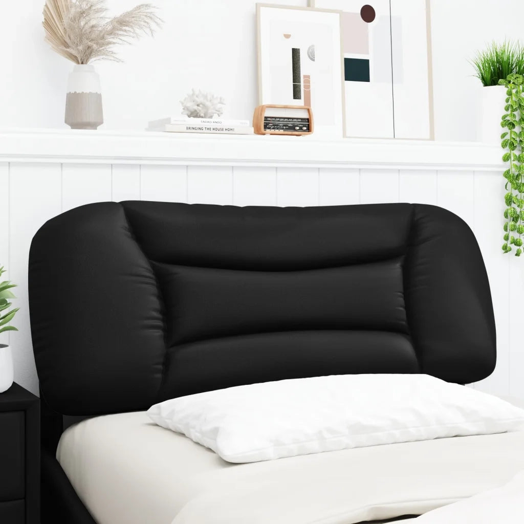 Cuscino Testiera Hvar Nero 100 cm in Similpelle CFW2170678