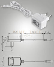 ALIMENTATORE BIANCO X SOTTOPENSILE 6W 24V SPINA EU CL2