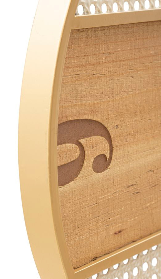 Orologio da Parete Ø50 cm Fuji in Ferro e MDF