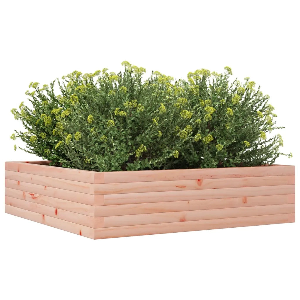 Fioriera da Giardino 90x90x23 cm in Legno Massello di Douglas 847206