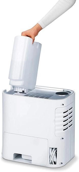 Beurer LR 330 Purificatore d'aria Filtro HEPA Capacita' 4,6 Litri CADR 200 m3 Copertura 35 m2 3 livelli di potenza Timer Modalita' notte