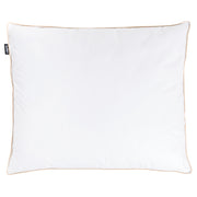 Cuscino alto a triplo scomparto Rivestimento in cotone premium Imbottitura in piuma d'oca Imbottitura in piuma d'oca Bianco 50 x 60 cm