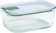 Contenitore di conservazione a ghiaccio in vetro con EasyClip 1000 ml - Nordic sage - Box per conservazione a ghiaccio