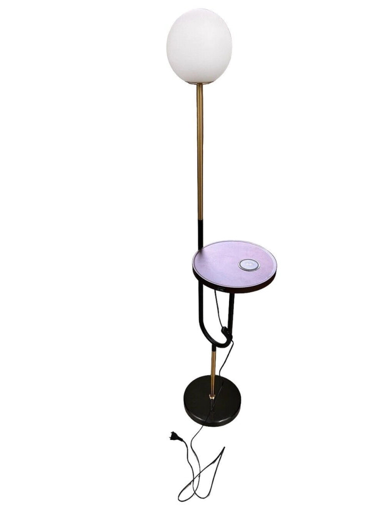 Lampada da terra a piantana con sfera attacco per lampade LED E27 design minimal