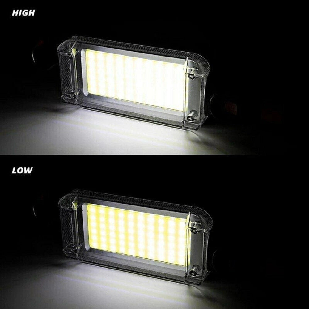 Trade Shop - Lampada Torcia Lavoro Base Calamitata Portatile 20w Led Ricaricabile 8859-b -