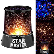 Trade Shop - Star Master Lampada Proiettore Di Stelle Led Colori Notte Effetto Cielo Stellato -