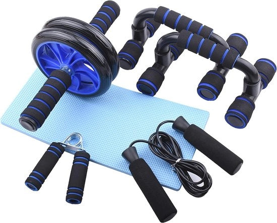 Set di allenamento 5 in 1 per casa - Pigna, Sedia a pedali, Bracciale e Telaio di salto