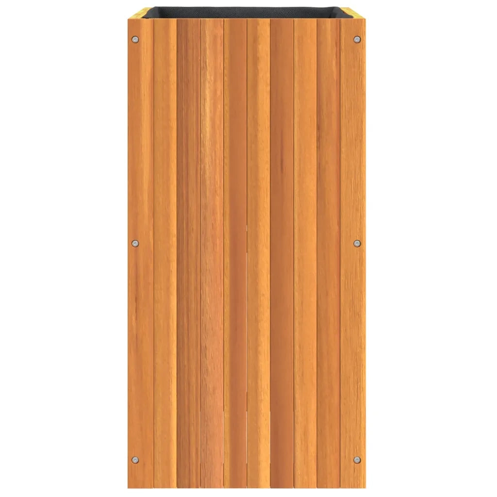 Fioriera da Giardino 45x45x90 cm in Legno Massello di Acacia 366504