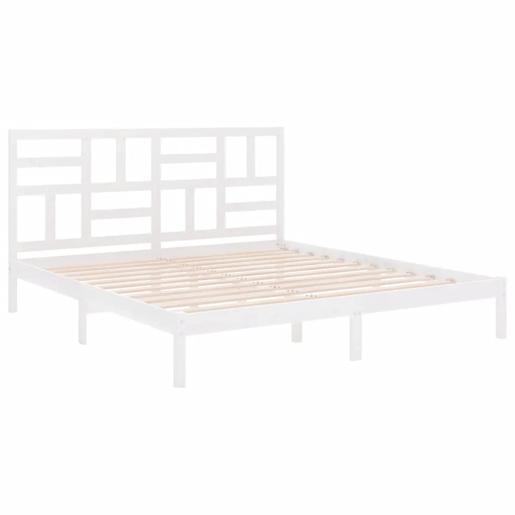 Giroletto Bianco in Legno Massello 200x200 cm