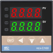 Regolatore di temperatura digitale tecnologia - Termometro - Termostato - Sensore di temperatura - Regolazione di temperatura - Design compatto