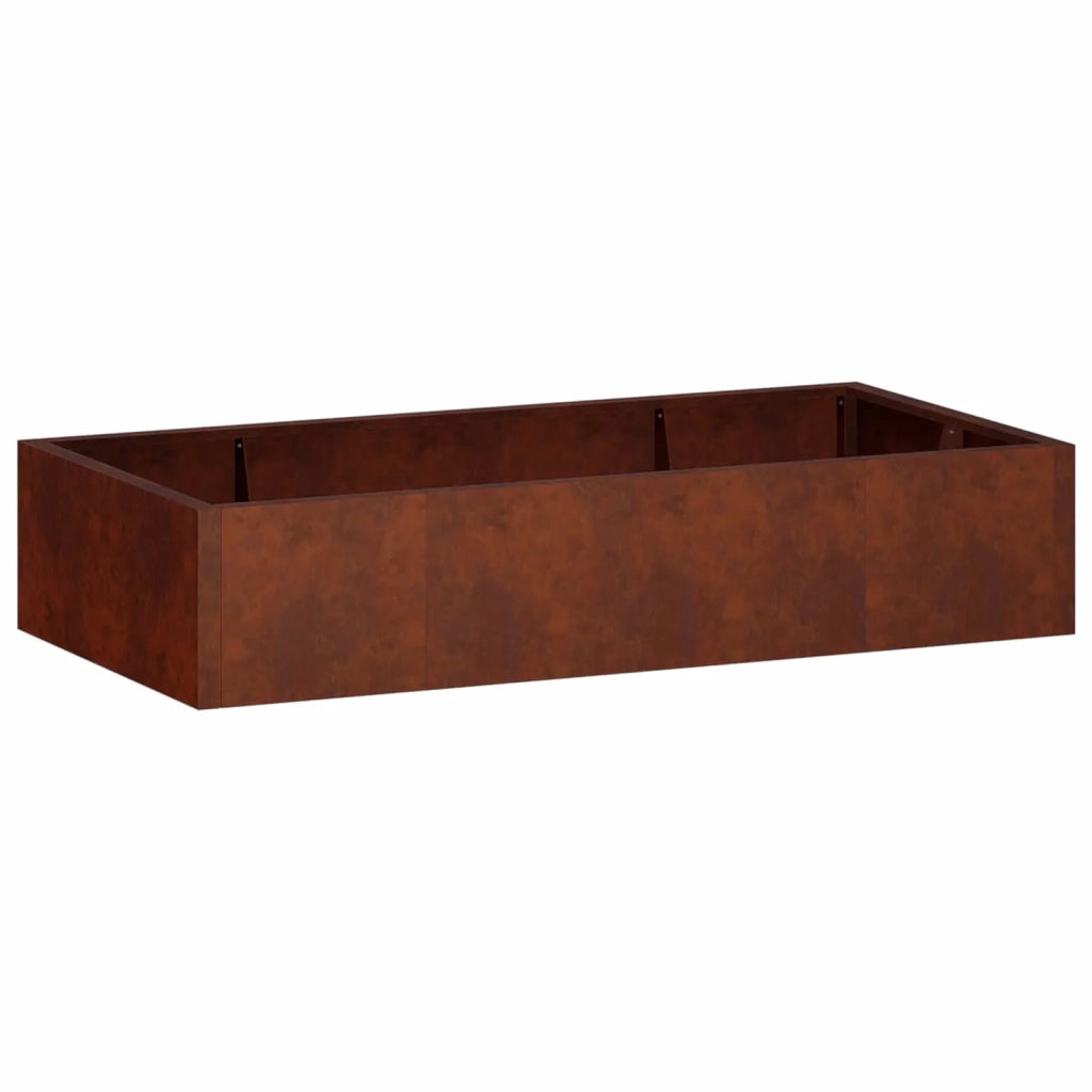 Muro di contenimento 6 pz 200 x 100 x 40 cm Acciaio Corten 3449232