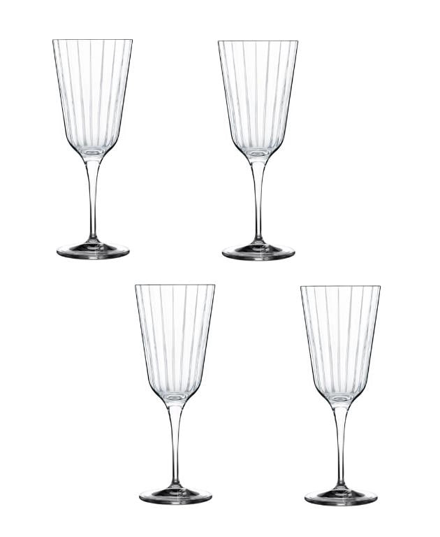 Set 4 Calici Cocktail Champagne Bach in Vetro 25 cl Luigi Bormioli