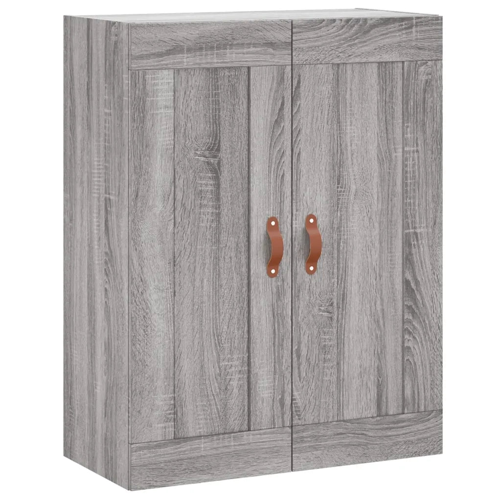 Credenza Grigio Sonoma 69,5x34x180 cm in Legno Multistrato 3199599