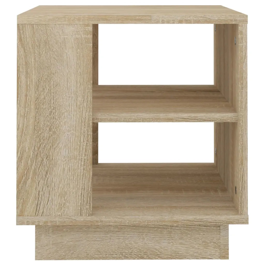 Tavolino da Salotto Rovere Sonoma 40x40x43 cm Legno Multistrato 810301