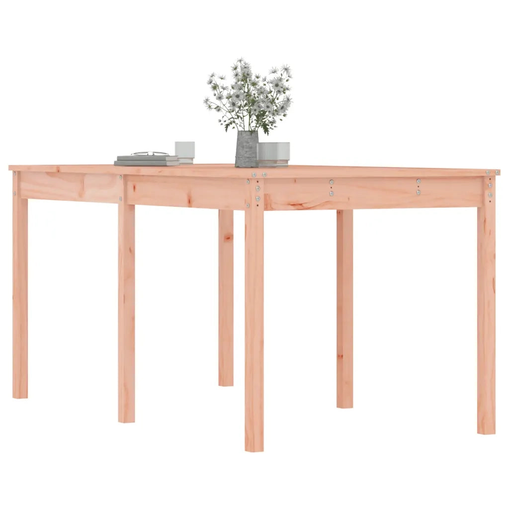 Tavolo da Giardino 159,5x82,5x76cm in Legno Massello di Douglas 823981