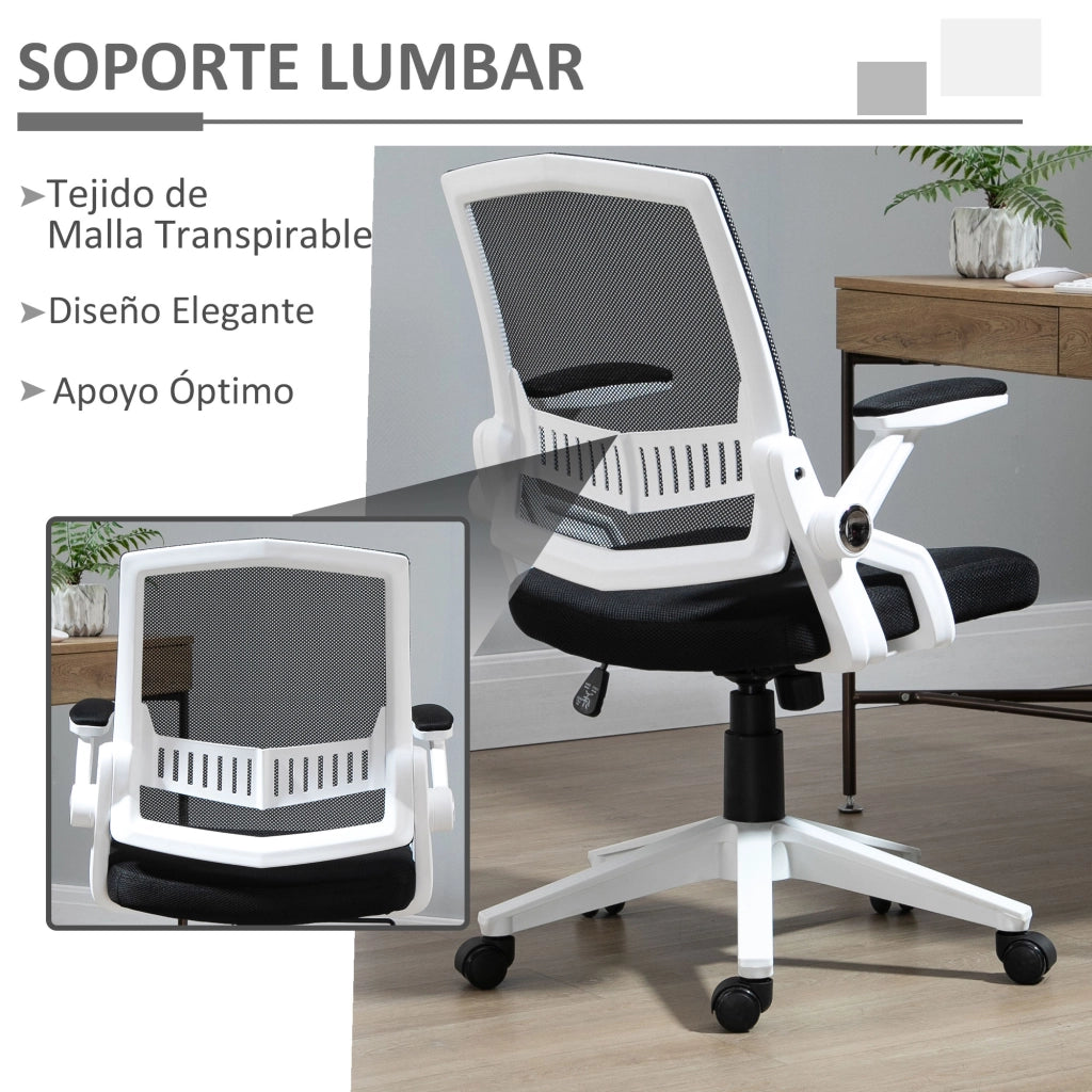 Sedia da ufficio ergonomica ¨C Zephmum ¨C Nero 61x61x94-104 cm