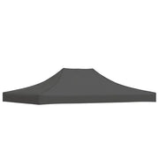 Tetto per Tendone per Feste 4x3 m Antracite 270 g/mÂ²cod mxl 89594
