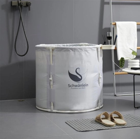 Bagno per Cryoterapia e Sport in Acqua Fredda 70 x 65 cm - Istantone Portatile Isolato per Bagni Interni ed Esterni